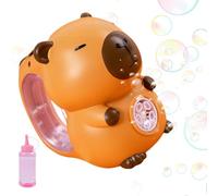 Capybara Bubble - Unique Capybara Appearance, Cute Automatic Capybaras Bubble Blower Maker | Portable Bubbles Machine Blower, Summer Outdoor Toy For Boys And Girls