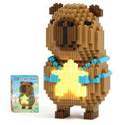 Capybara Building Blocks Set, Capybara Building Toy Cartoon Micro Building Micro Building Blocks Toy 3D Mini Puzzle Buildings Kit Anime Blocks Toy Building Block Figures Gifts for Birthday