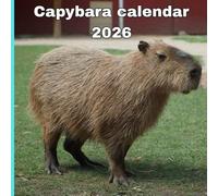 Capybara Calendar 2026