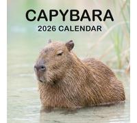 Capybara Calendar 2026