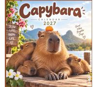 Capybara Calendar 2027
