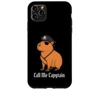 Capybara Call Me Capytain Pirate Animal Lover Boys Girls Kid Case for iPhone 11 Pro Max