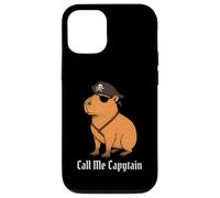 Capybara Call Me Capytain Pirate Animal Lover Boys Girls Kid Case for iPhone 12/12 Pro