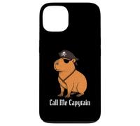 Capybara Call Me Capytain Pirate Animal Lover Boys Girls Kid Case for iPhone 13