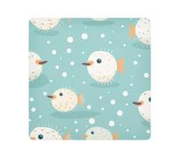 Capybara Camera Wrap Cloth, Squares Magic Self-Adhesive Cloth for Lens Camera Anti-Scratch Lens Protector Makeup Wrap Cloth Bag 13.8" x 13.8"