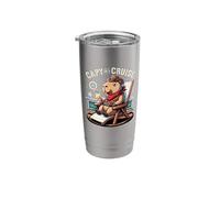 Capybara Capy On A Cruise Making Memories Drinks Sun Fun Stainless Steel Insulated Tumbler