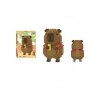 Capybara Cartoon Mini Building Blocks Animal Set, 1483 PCS DIY Micro 3D Building Toy Bricks, Cute Animals Building Bricks Toy for Parent-Child Interactive Games, Gift for Adults and Children