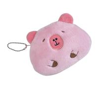 Capybara Cartoon Plush Change Purse Practical Zippered Pocket Pouches Portable Organized Bag for Coin and Essential Multifunctional Money Pouch