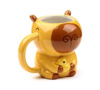 Puckator Capybara Ceramic Shaped Mug - Funny Home Accessories - Cute Gifts for Girlfriend - Large Mugs for Men Women Hot Drinks - Cute Cups Presents - Secret Santa Gift - Cup Set