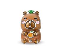 Capybara Charm 925 Silver Charm Compatible with Pandora Charms, Trollbeads, Chamilia, Biagi and Many Other UK Charm Bracelets.