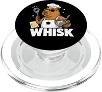 Capybara Chef Whisk Cooking Animal Graphic PopSockets PopGrip for MagSafe