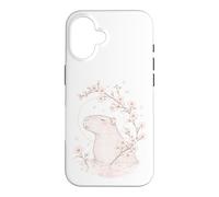 Capybara Cherry Blossoms Meditation Zen Peaceful Yoga Women Case for iPhone 16
