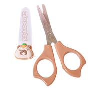Capybara Children's Scissors, Cute Capybara Round Safety Scissors, Small Cutting Accessories, Multifunctional Children's Activities with a Slip Handle
