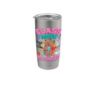 Capybara Class Mode Activated Ready to Learn Student School Stainless Steel Insulated Tumbler