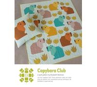 Capybara Club Quilt Pattern by Elizabeth Hartman