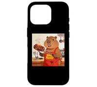 Capybara Cooking Grill BBQ Funny Gift Capybara Case for iPhone 16 Pro