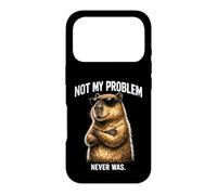 Capybara Cool Not my problem never was Case for iPhone 17 Pro