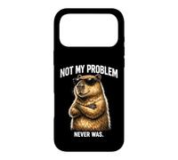 Capybara Cool Not my problem never was Case for iPhone 17 Pro Max