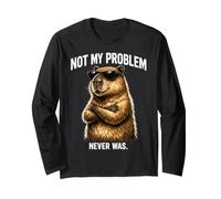 Capybara Cool Not My Problem Never was Long Sleeve T-Shirt