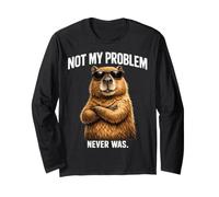 Capybara Cool Not My Problem Never was Long Sleeve T-Shirt