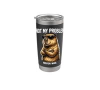 Capybara Cool Not My Problem Never was Stainless Steel Insulated Tumbler