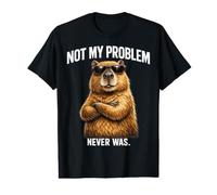 Capybara Cool Not My Problem Never was Value Graphic T-Shirt