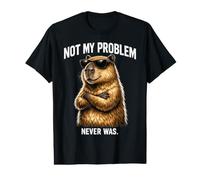 Capybara Cool Not My Problem Never was Value Graphic T-Shirt