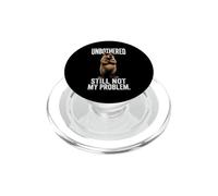 Capybara Cool Unbothered Still not my Problem PopSockets PopGrip for MagSafe