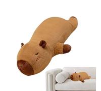 Capybara Cuddle Pillow - Extra Plush Pillow In The Shape Of A Cute Animal And Texture, Perfect For Room Decoration Or Gift | Cuddle Moments, Dumb Dut