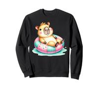 Capybara Cute Cappy Summer Vacation Kawaii Sweatshirt