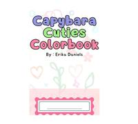 Capybara Cuties Colorbook
