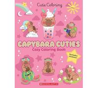Capybara Cuties: Cozy Coloring Book
