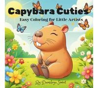 Capybara Cuties: Easy Coloring for Little Artists