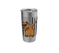 Capybara Dabbing US Flag America Stainless Steel Insulated Tumbler