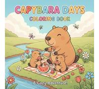 Capybara Days Coloring Book