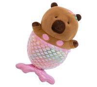 Capybara Doll, Animal Plush Capybara, Pillow Stuffed Cute Mermaid | Touch Cushion for Boys Girls Kids Adults Sofa