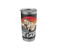 Capybara Don't Worry Be Capy Stainless Steel Insulated Tumbler