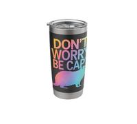 Capybara Don't Worry Be Capy Stainless Steel Insulated Tumbler
