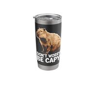 Capybara Don't Worry Be Capy Stainless Steel Insulated Tumbler