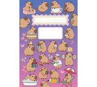 Capybara Dream Haze: Pink Purple Blue Gradient Pastel Notebook for Journaling, Planning, and Imagination: Cute Kawaii Capybara Journal with Matte ... Creatives, Animal Fans, and Everyday Use
