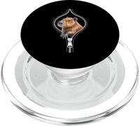 Capybara Emerging from A Zipper Funny Costume PopSockets PopGrip for MagSafe