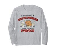 Capybara Executive Dysfunction Hyperfocus Graphic Long Sleeve T-Shirt