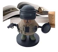 Capybara Figurine - 3D Printed Magnetic Ornament for Home Decor | Cute Animal Sculpture for Desk, Entryway, Study Room, Bedroom, Office, Car, Cabinet, Shelves, Shops & Table Centerpiece Display