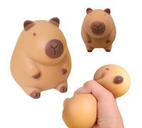 Capybara Fufu Squishy, Capybara Stress Relief Toys, Cute Capybara Stress Toy, Funny Capybara Gifts Stocking Fillers Party Bags Fillers, Kids Toys Birthday Gifts, 2PCS