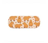 Sass & Belle Capybara Glasses Case - Cute Spectacle Holder for Kids & Adults, Fun Animal Print Sunglasses Case for Travel or Everyday Use, Eye-Catching Design