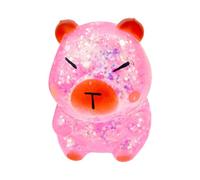 Capybara Glitter Squeeze Toy | Cute Capybara Sensory Fidget - Adorable Animal Squeezing Toy | for Teens Adults Students Workers Home School Office Party Favors Classroom Prizes