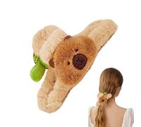 Capybara Hair Clip - Fun Animal-Themed Hair Clip, Charming Capybara Hair Accessory | Cute Capybara Hairpin for Girls, Playful Animal Hair Clip, Fun & Whimsical Hair Decoration for Any Hairstyle