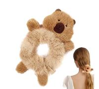 Capybara Hair Clip - Plush Soft Material | Animal Accessory | Lightweight Comfortable Design For Thick, Long Hair | Stylish Clip for School, Parties, Photo Events, Everyday Life