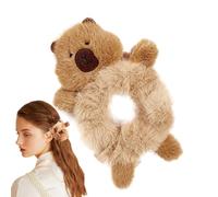 Capybara Hair Clips - Plush Hair Bobbles Clips for Thick and Thin Hair | Cute Accessories for Women, Plush Hair Clips, Add Fun to Your Hairstyle