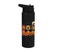 Capybara Halloween Costume Stainless Steel Insulated Water Bottle